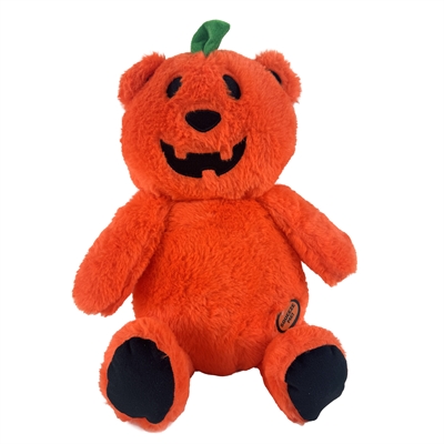 Fofos Halloween hondenknuffel pompoen beer 43 cm – met piep