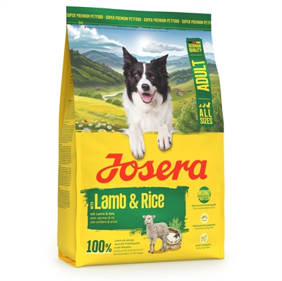 Josera hondenvoer All Sizes Adult lam en rijst 3 kg – monoproteïne