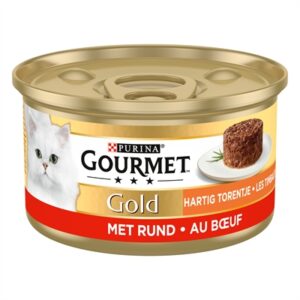 Gourmet Gold kattenvoer Hartig Torentje rund 24 x 85 g - Afbeelding 5