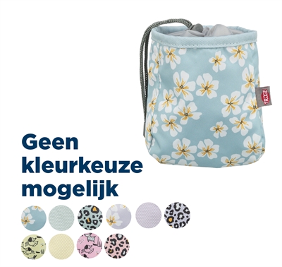 Trixie snackzakje Lente polyester assorti 9 x 9 x 14 cm