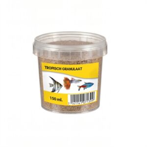 Utopia tropisch granulaat visvoer 150 ml – 0,5-1,5 mm - Afbeelding 1