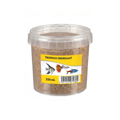 Utopia tropisch granulaat visvoer 350 ml – 0,5-1,5 mm