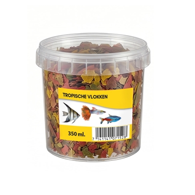 Utopia tropische vlokken visvoer 350 ml