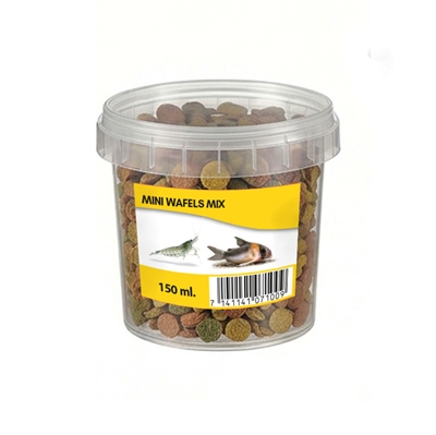 Utopia mini wafels mix visvoer 150 ml