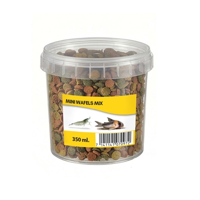 Utopia mini wafels mix visvoer 350 ml