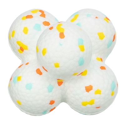 Trixie bubble bal Light & Strong EPS wit/meerkleurig 8 cm – 3 stuks
