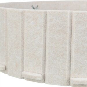 Trixie kattenmand Emelie vilt ovaal zand/grijs 50 x 42 x 9 cm - Afbeelding 7