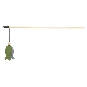 Trixie kattenhengel met vis en catnip 48 cm, 4 stuks – vilt en hout - Afbeelding 1