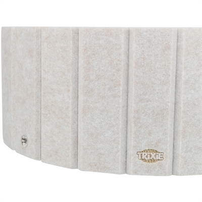 Trixie krabmat kattenmand met vilten rand crème 38 x 38 x 16 cm