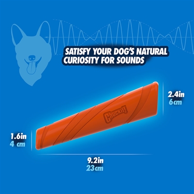 Chuckit Super Crunch Stick apporteerspeelgoed 22 x 5,5 x 5,5 cm