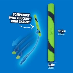 Chuckit Sniff Fetch Stick apporteerstok pindakaasgeur 28 x 3 x 2,5 cm - Afbeelding 6