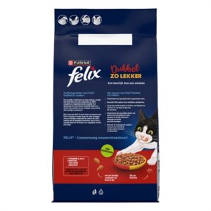 Felix kattenvoer Dubbel Zo Lekker rund, kip en rode biet 4 kg - Afbeelding 4