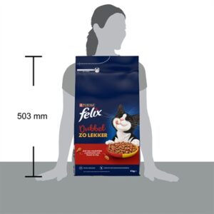 Felix kattenvoer Dubbel Zo Lekker rund, kip en rode biet 4 kg - Afbeelding 5