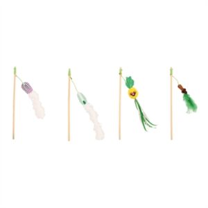 Croci kattenhengel Summer assorti 40 cm – houten stok - Afbeelding 4