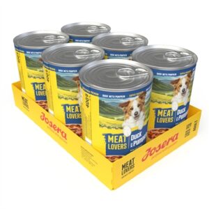 Josera Meat Lovers hondenvoer Menu eend en pompoen 6 x 400 g - Afbeelding 4