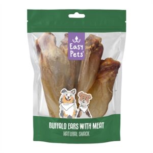 Easypets buffeloren met vlees 4 stuks – kauwsnack - Afbeelding 1