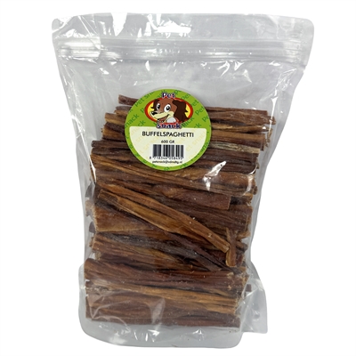 Petsnack buffelspaghetti sticks 600 g – kauwsnack van buffeldarm