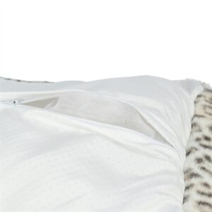 Trixie hondenmand Leo hoekig panterprint crème 80 x 60 cm - Afbeelding 4