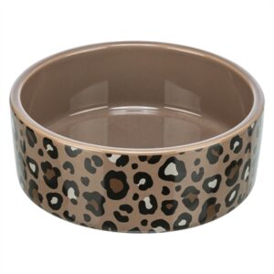 Trixie voerbak/drinkbak Leo keramiek panterprint 2,5 l 22 x 22 x 9 cm - Afbeelding 4