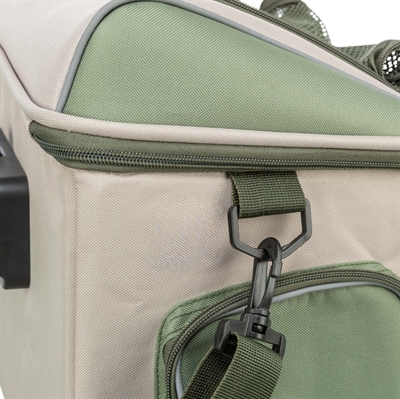 Trixie fietsmand hond voor stuur olijfgroen/beige – tot 6 kg