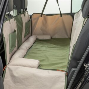 Trixie autobeschermdeken omkeerbare hoes olijfgroen/beige 161 x 210 cm - Afbeelding 5