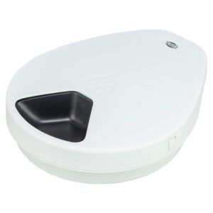 Trixie voederautomaat met koeling TX4+1 (F10) wit/zwart 35,5 x 31 x 10 cm - Afbeelding 1
