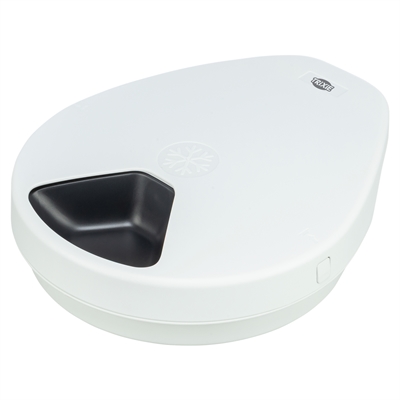 Trixie voederautomaat met koeling TX4+1 (F10) wit/zwart 35,5 x 31 x 10 cm