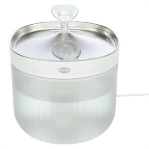 Trixie drinkfontein Aqua Clear kunststof/rvs wit 18 x 18 x 16 cm - Afbeelding 7
