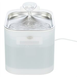 Trixie drinkfontein Aqua Square kunststof/rvs wit 23,5 x 16 x 15,5 cm - Afbeelding 5