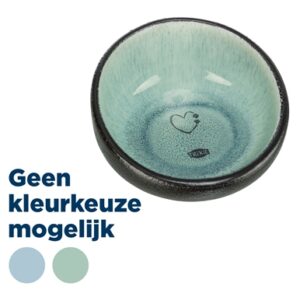 Trixie voerbak/drinkbak keramiek assorti 15 x 15 x 7 cm – met motief - Afbeelding 1