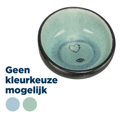 Trixie voerbak/drinkbak keramiek assorti 15 x 15 x 7 cm – met motief