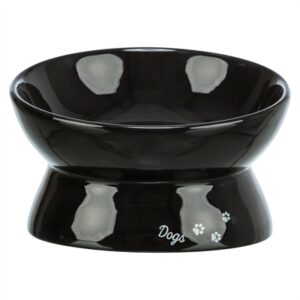 Trixie voerbak/drinkbak Dogs keramiek verhoogd zwart 17 x 17 x 13,5 cm - Afbeelding 4