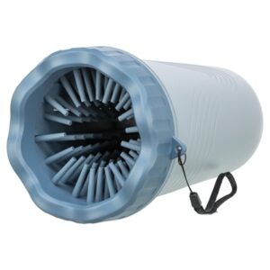 Trixie pootreiniger donkergrijs/blauw L-XL – siliconen lamellen - Afbeelding 7