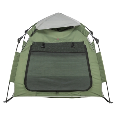 Trixie hondentent pop-up olijfgroen/beige 100 x 100 x 80 cm