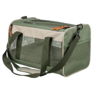 Trixie draagtas Marlon beige/olijfgroen 27 x 43 x 27 cm – tot 7 kg - Afbeelding 6