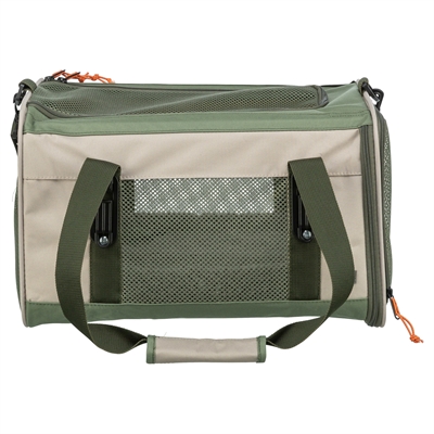 Trixie draagtas Marlon beige/olijfgroen 27 x 43 x 27 cm – tot 7 kg