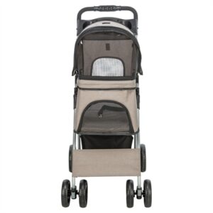 Trixie hondenbuggy taupe – voor honden en katten tot 15 kg - Afbeelding 7