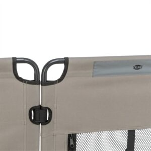 Trixie opvouwbare hondenren 8 elementen grijs/zwart 59 x 78 cm - Afbeelding 5
