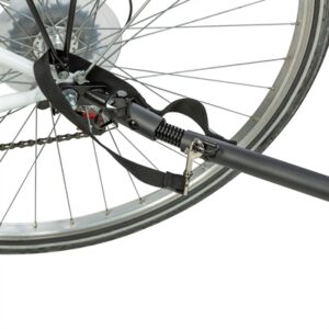 Trixie hondenfietskar opvouwbaar XL grijs – tot 45 kg, snelvouwfunctie - Afbeelding 4