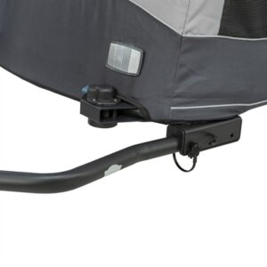 Trixie hondenfietskar opvouwbaar XL grijs – tot 45 kg, snelvouwfunctie - Afbeelding 5
