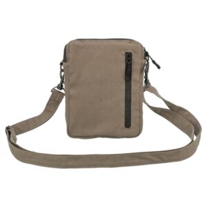 Trixie snackzak ribfluweellook bruin 16 x 21 cm – met heupriem - Afbeelding 4