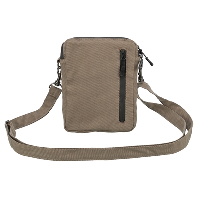 Trixie snackzak ribfluweellook bruin 16 x 21 cm – met heupriem