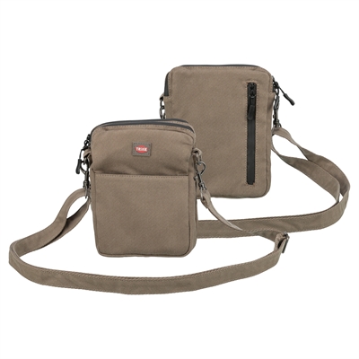 Trixie snackzak ribfluweellook bruin 16 x 21 cm – met heupriem