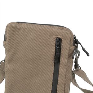 Trixie snackzak ribfluweellook bruin 16 x 21 cm – met heupriem - Afbeelding 7