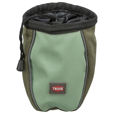 Trixie snackzak polyester assorti 13 x 13 x 15 cm – met poepzakjesdispenser