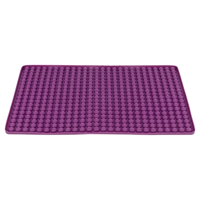 Trixie bakmat dierensnacks siliconen paars 38 x 28 cm – BPA-vrij