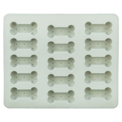 Trixie bakmat hondensnacks botvorm siliconen grijs 24 x 29 cm – BPA-vrij