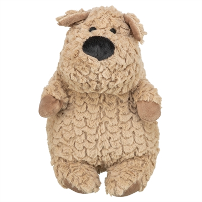 Trixie hondenspeeltje hond rond pluche bruin 30 cm