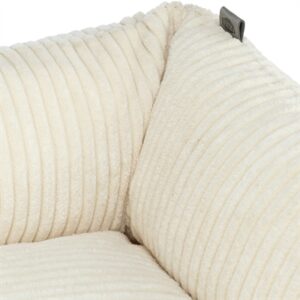Trixie Vital hondenmand Jonna hoekig ribfluweel crème 80 x 60 cm - Afbeelding 5
