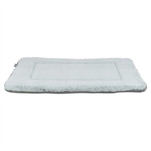 Trixie ligmat Lino Soft grijs/lichtgrijs 90 x 60 cm – voor bench - Afbeelding 1